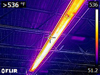 FLIR heat inspection